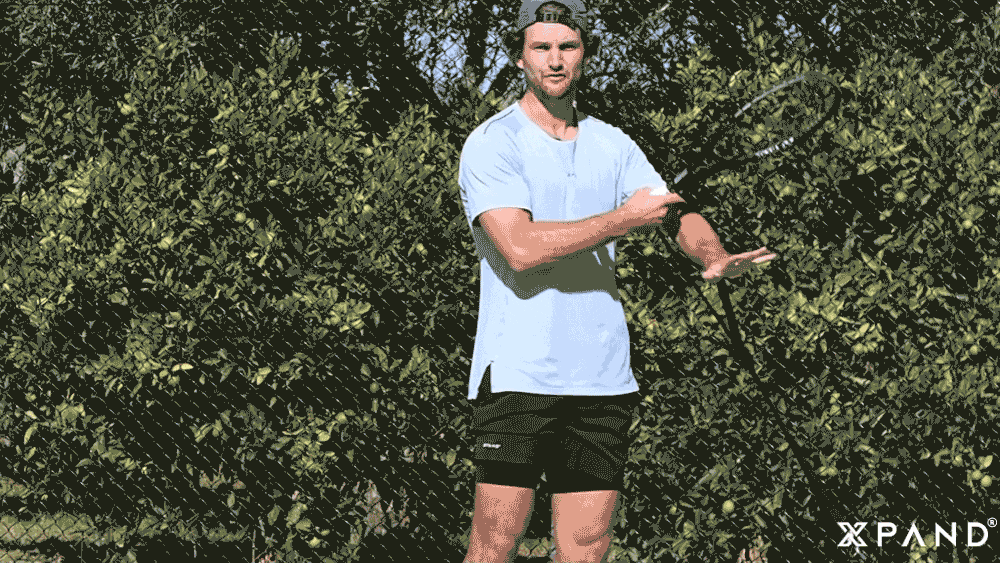 バックハンドの場合